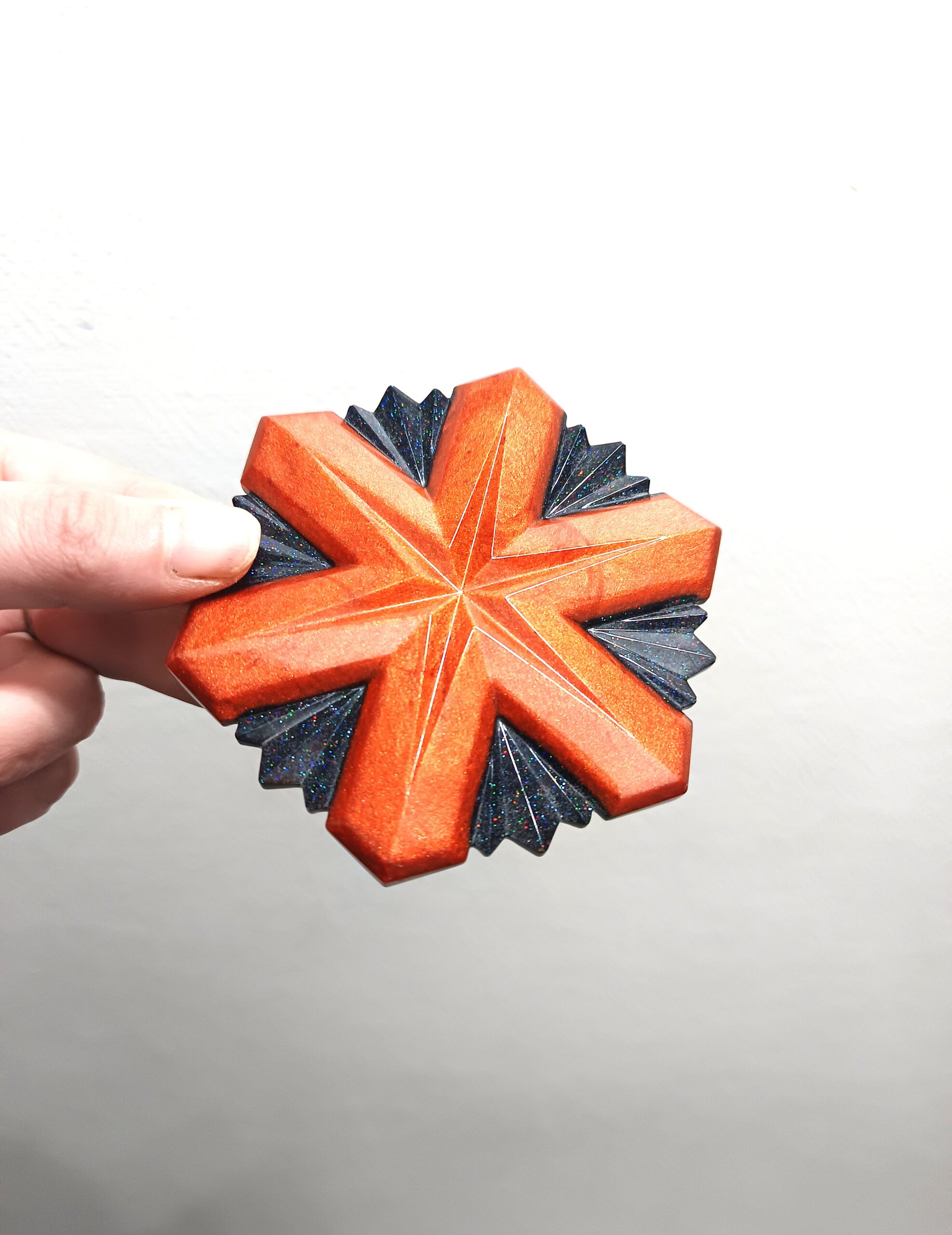 Boîte hexagonale Etoile six branches – Image 2