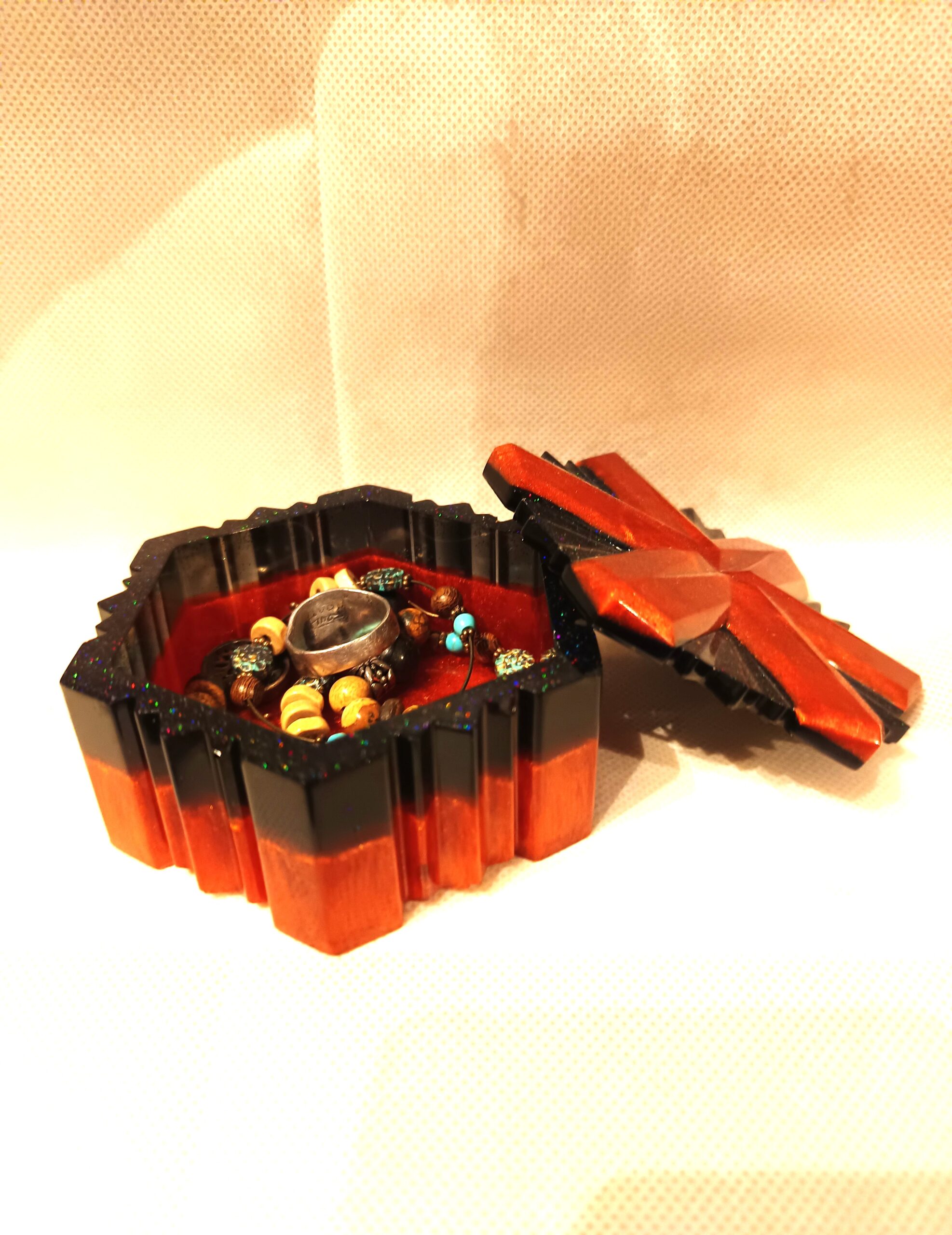 Boîte hexagonale Etoile six branches – Image 10