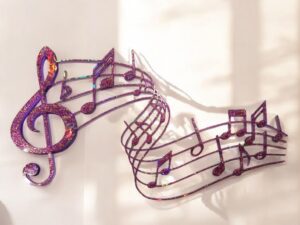Partition violette holographique